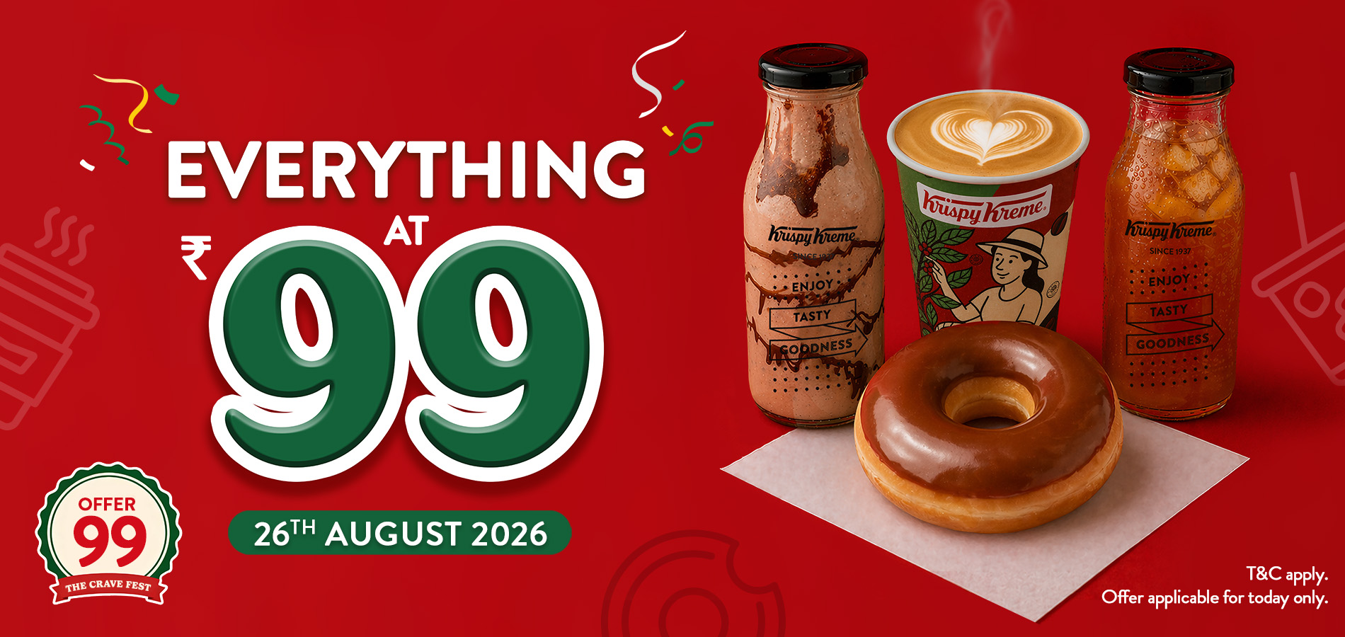Krispy Kreme Special Offer